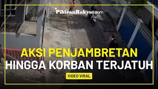 Bikin Resah, Aksi Penjambretan Terhadap Seorang Wanita di Kecamatan Tandes, Surabaya