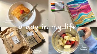 a productive day 🍓🥞 : cooking, unboxing, hamper setting | Malayalam