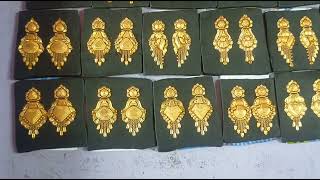 Gold yaaring 916 hallmark 4gm 5gm