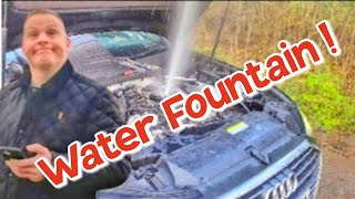 Audi FAIL HYDROLOCKED | Cars vs DEEP water FAIL compilation | #39