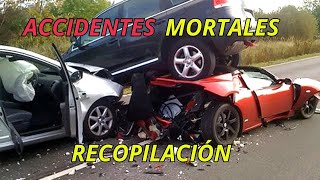 RECOPILACIÓN PEORES ACCIDENTES DE AUTOS 2024 1 HORA