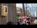 令和5年度岸和田だんじり祭り本宮 藤井町本町s字やりまわし