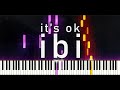 it's ok - ibi Minimal Piano (Synthesia)