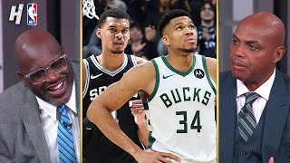 Inside the NBA on Giannis & Wemby's First Battle | NBA on TNT