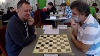 Shvartsman - Valiuk. European Draughts-64 Championship 2021 (blitz)