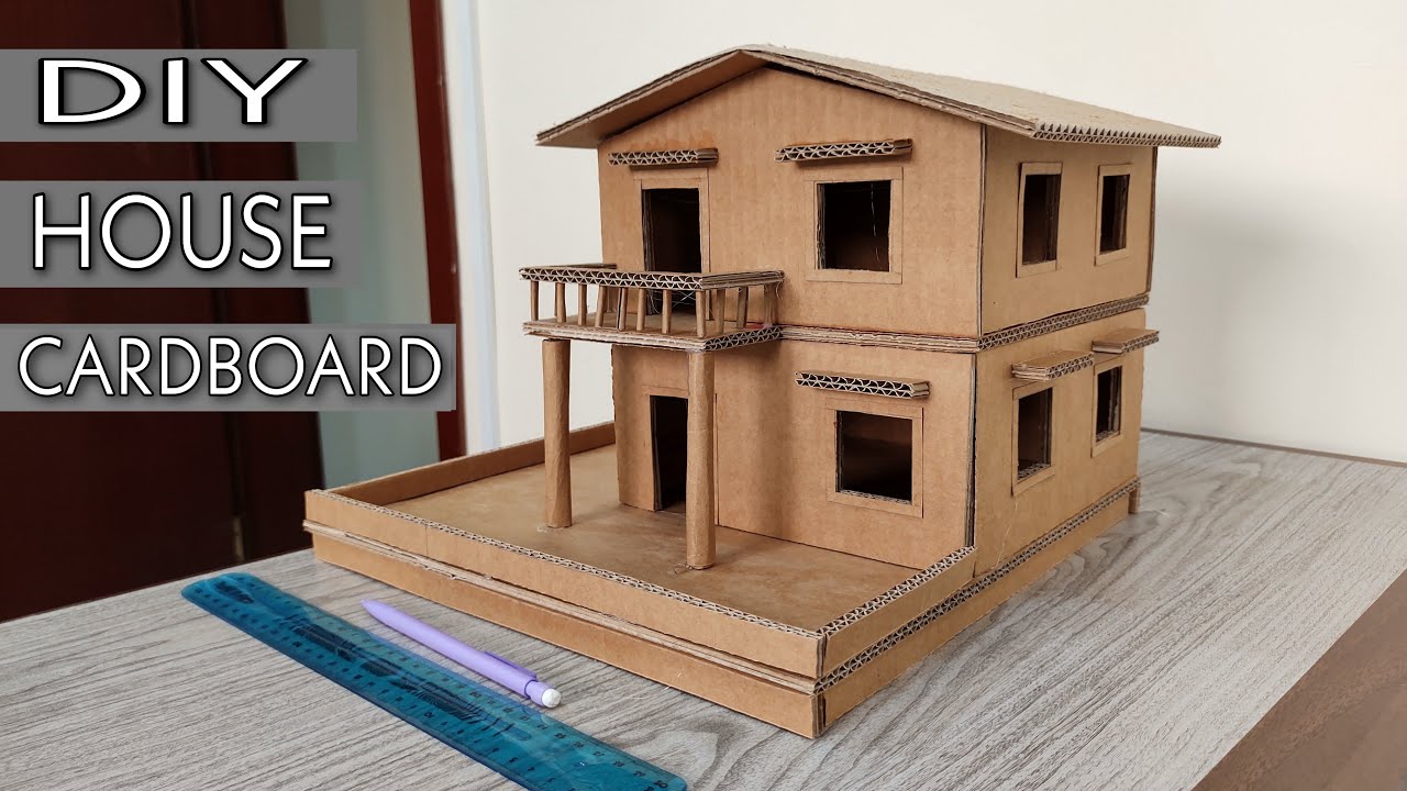 Miniature Cardboard House Kits At Jackson Ribush Blog