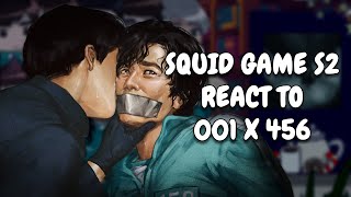 Squid Game S2 React To Frontman (001) + 456 || Gacha React