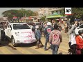 myanmar protesters at famous lake to oppose coup