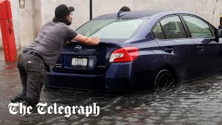 New York flooding: State of emergency declared as life-threatening storm hits