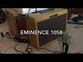 eminence 1058 vs jensen p10r