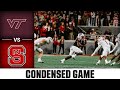 Virginia Tech vs. NC State Condensed Game | 2022 ACC Football