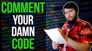 Self Documenting Code Is Just A Meme