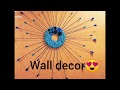 Wall decor | Best out of waste | get glued