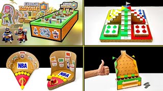 TOP 4 Incredible Diy Desktop Cardboard Games You Can Do At Home