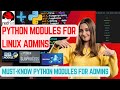 Python Modules Every Linux Admin Should Know  Automate Linux with Python