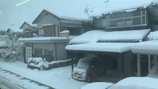 城端線車窓　城端→越中山田→福光