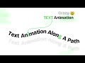 🌊 Crazy TEXT Animation  along An SVG Path 🚀