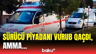 Oğuzda piyadanı canından edən yol qəzası | DİN-dən açıqlama