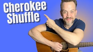 Flatpicking Fiddle Tunes!-"Cherokee Shuffle"-pt. 2 of 20