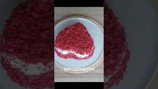 Kalıpsız Red Velvet Kalp Pasta/Kırmızı Kadife Pasta Tarifi❤️ - Borcamda Yapıldığına Kimse İnanmıyor🤭