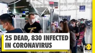 China's Deadly Coronavirus Spreads | 25 Dead | 830 Infected | WION | World News | Live News
