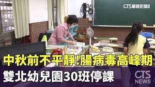 中秋前不平靜！腸病毒高峰期　雙北幼兒園30班停課｜華視新聞 20240904