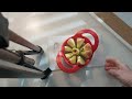 how to use a jumbo apple wedge. apple a day applehealth apples fruit salad