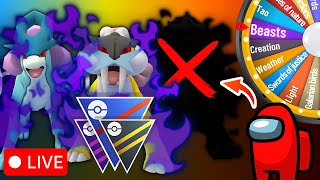 LIVE LEGENDARY TRIO ROULETTE IN THE GO BATTLE LEAGUE - IMPOSTER EDITION!