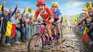 I Tried Riding Weird Bikes on the World’s Toughest Climbs 🥵 *Tour of Flanders*