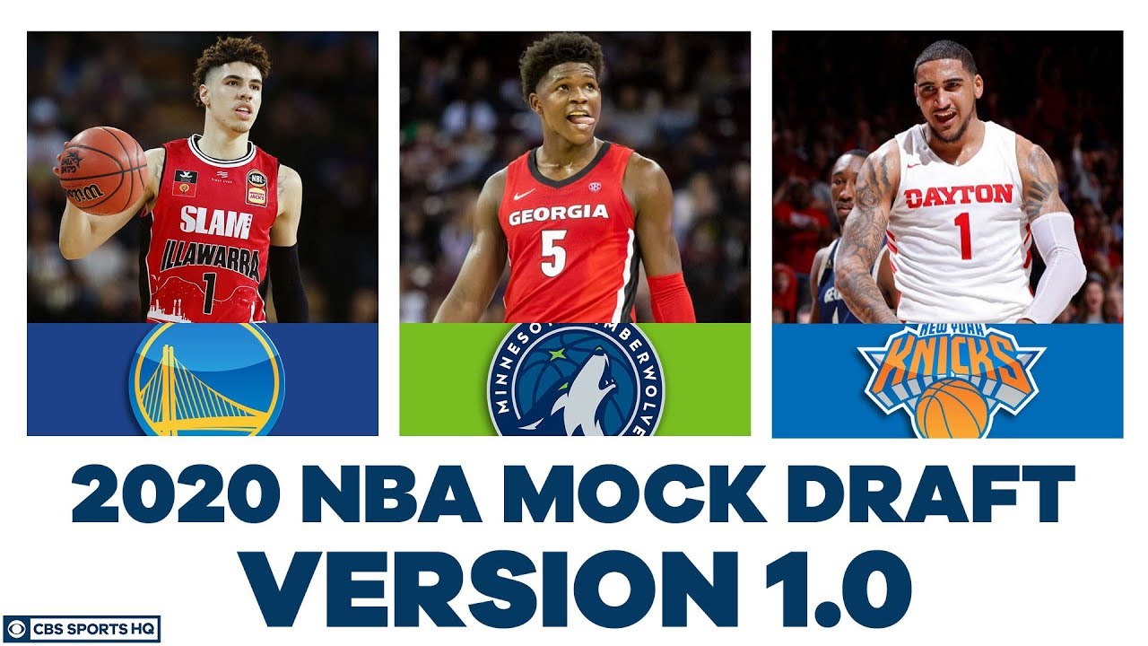 FULL First Round NBA Mock Draft | 2020 Super NBA Mock Draft | CBS ...