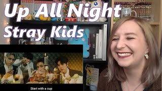 POET REACTS to STRAY KIDS UP ALL NIGHT Lyrics