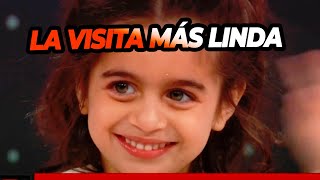 Dona, la hija de Rulo Schijman y Gabriela Sari lo visitó en Momento D y enamoró a todos