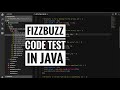 Fizzbuzz code test in Java