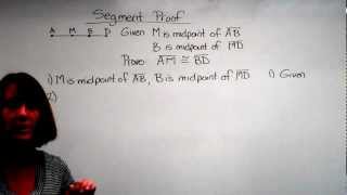 Geometry Segment Proof