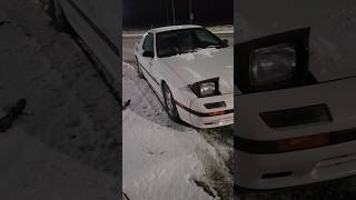 My FC RX-7 Broke Down In The Snow - PLEASE GIVE ME VIDEO IDEAS #shorts #rx7fc #mazda #rx7