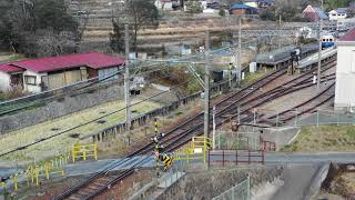 能勢電鉄 妙見口駅 ドローン撮影