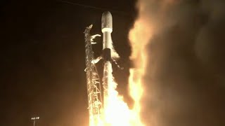 LAUNCH VIDEO: SpaceX launches Starlink satellites