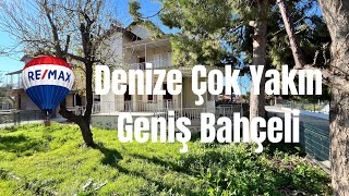 Kuşadası Karaova da Denize Çok Yakın Geniş Bahçeli Yazlık