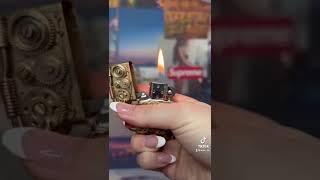 Watch till the end 🤯🤯 #insane #flame #fire #lighter #lighterscollection