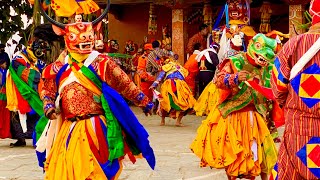 Raksha Mangcham || Bhutan || Cham || Mask Dance || Buddhism || Yonphu Tshechu