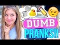 DIY DUMB Pranks for Back to School! | How to Prank Your Friends At School!!