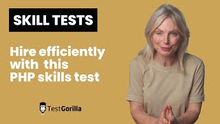 Hire efficiently with TestGorilla’s PHP skills test