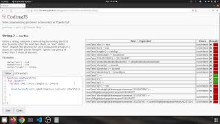 String 2 oneTwo Javascript solution