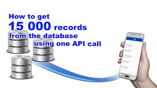 How to get 15 000 records from a database with a single API call