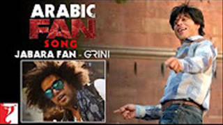 Arabic FAN Song Anthem  Jabara Fan   Grini  Shah Rukh Khan2