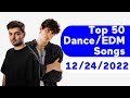 🇺🇸 Top 50 Dance/Electronic/EDM Songs (December 24, 2022) | Billboard