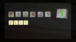 python 3 elif