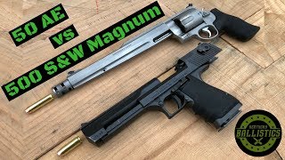 Desert Eagle 50 AE vs 500 S&W Magnum