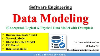 SE 20 : Data Modeling Types & Techniques Explained with Examples #softwareengineering