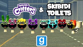 GMOD: Skibidi Toilets – Smiling Critters // Poppy Playtime 3 mod █ Garry's Mod █